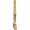 Ekena Millwork Richland Rough Sawn Timber Gable Bracket, Western Red Cedar, 96"W x 28"H x 2"D x 4"F, 7/12 Pitch GBW096X28X0204RIC00RWR - alternate 2